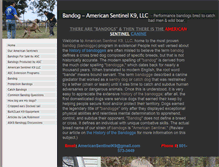 Tablet Screenshot of americanbandoggemastiff.com